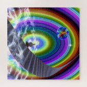 謎の姿が次元間配列で ジグソーパズル (横)