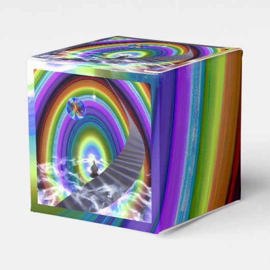 謎の姿が次元間配列で フェイバーボックス (正面サイド)