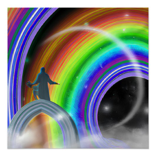 謎の姿が次元間配列で ポスター (正面)