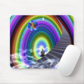 謎の姿が次元間配列で マウスパッド (マウス)