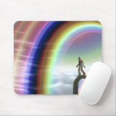 謎の姿が次元間配列で マウスパッド (マウス)