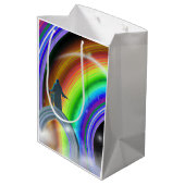 謎の姿が次元間配列で ミディアムペーパーバッグ (裏面アングル)