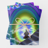 謎の姿が次元間配列で ラッピングペーパーシート (インサイチュ)