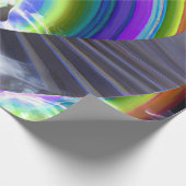 謎の姿が次元間配列で ラッピングペーパー (角)