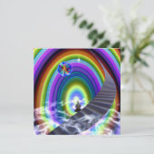 謎の姿が次元間配列で 招待状 (スタンド正面)