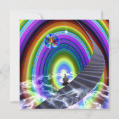 謎の姿が次元間配列で 招待状 (裏面)