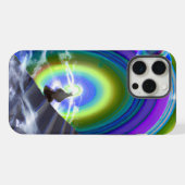 謎の姿が次元間配列で iPhoneケース (裏面横)