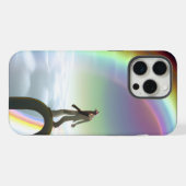 謎の姿が次元間配列で iPhoneケース (裏面横)