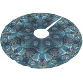 謎の宇宙曼荼羅  ブラッシュドポリエステルツリースカート (アングル)