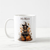 謎の小さな物語：ハロウィーン魔女カップ コーヒーマグカップ (左)