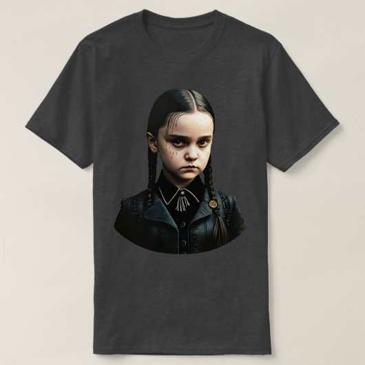 謎の少女（水曜日） 2 Tシャツ (デザイン正面)