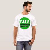 謎の岩石(緑) Tシャツ (正面フル)