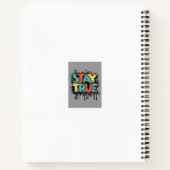 謎の渦巻き:無限のインスピレーションのノート ノートブック (裏面)