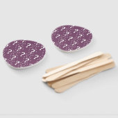 謎の疑問符謎のパズルmauve ハンドファン (組立なし)