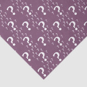 謎の疑問符謎のパズルmauve 薄葉紙 (詳細)