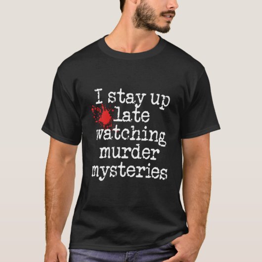 謎の真の犯罪ファン Tシャツ (正面)