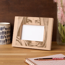 謎の美しい：オリエンタルウーマンデザイン レーザー彫刻フレーム