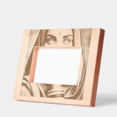 謎の美しい：オリエンタルウーマンデザイン レーザー彫刻フレーム (左)