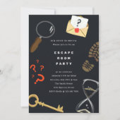 謎の脱出室パーティー 招待状 (正面)