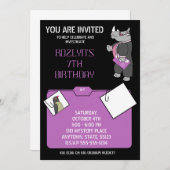 謎の誕生日招待状 招待状 (正面/裏面)