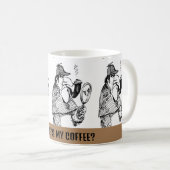 謎の調査コーヒーマグ コーヒーマグカップ (正面右)