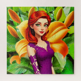 謎の赤毛の女性 ジグソーパズル