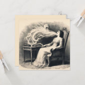 謎の霊媒による 霊気ムンムンの怪しげな霊術 カード (正面/裏面インサイチュ)