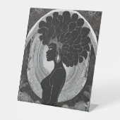 謎の領域 台座サイン (正面)