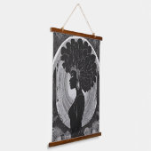 謎の領域 吊り下げ型タペストリー (傾斜あり)