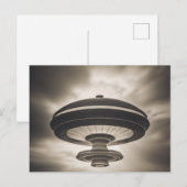 謎のUFOエイリアン宇宙船 ポストカード (正面/裏面)