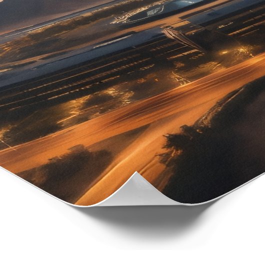 謎のUFO ポスター (角)