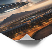 謎のUFO ポスター (角)