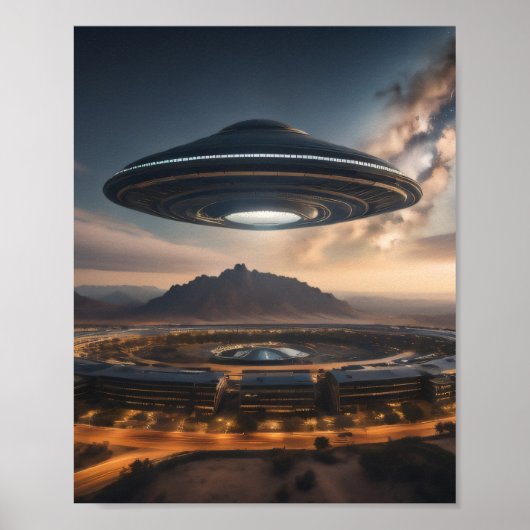 謎のUFO ポスター (正面)