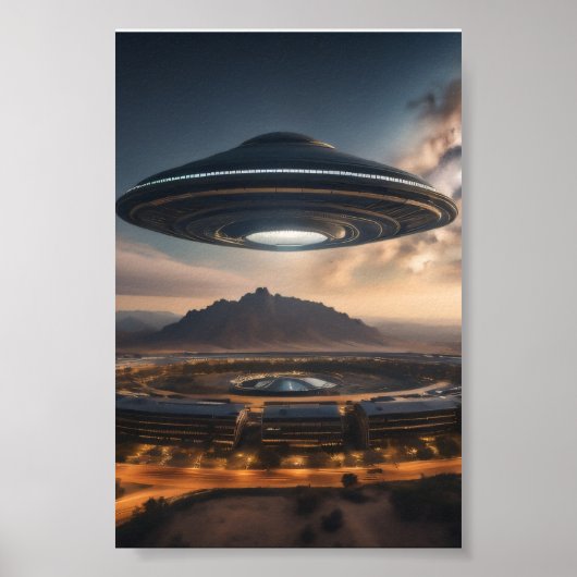 謎のUFO ポスター (正面)