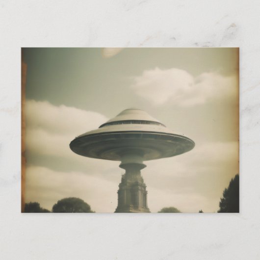 謎のUFO ポストカード (正面)