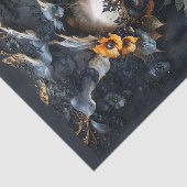 謎めいたベネチアン仮面の女性 薄葉紙 (詳細)