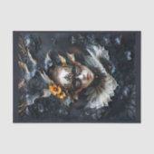 謎めいたベネチアン仮面の女性 薄葉紙 (正面)