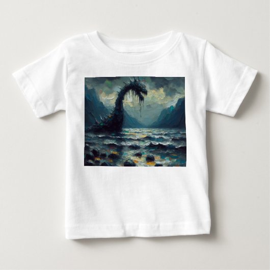 謎めいた奥底の歩哨 ベビーTシャツ (正面)