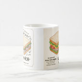 謎めいた感光 コーヒーマグカップ (中央)