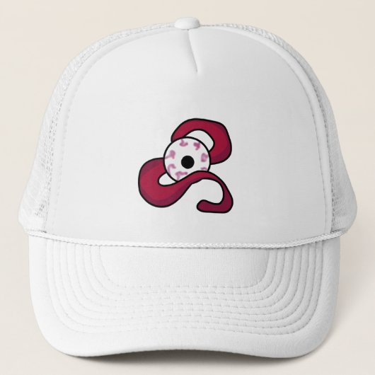 謎めいた絡み合った目 キャップ (正面)