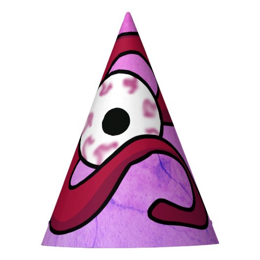 謎めいた絡み合った目 パーティーハット (正面)