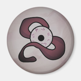 謎めいた絡み合った目 マグネット