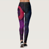 謎めいた絡み合った目 レギンス (裏面)