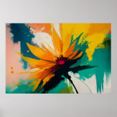 謎めいた花弁 - 色と動きのダンス ポスター (正面)