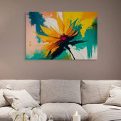 謎めいた花弁 - 色と動きのダンス ポスター