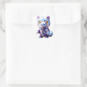 謎めいたCGIホワイトキャットモンスターを発表： スクエアシール (バッグ)