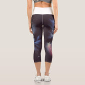 謎を捉えた抽象芸術銀河系デザイン カプリレギンス (裏面)