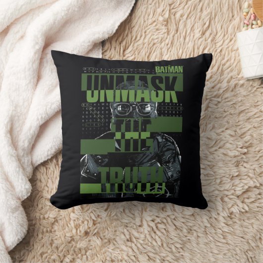 謎を解く人 – 真実を暴露する クッション (ブランケット)