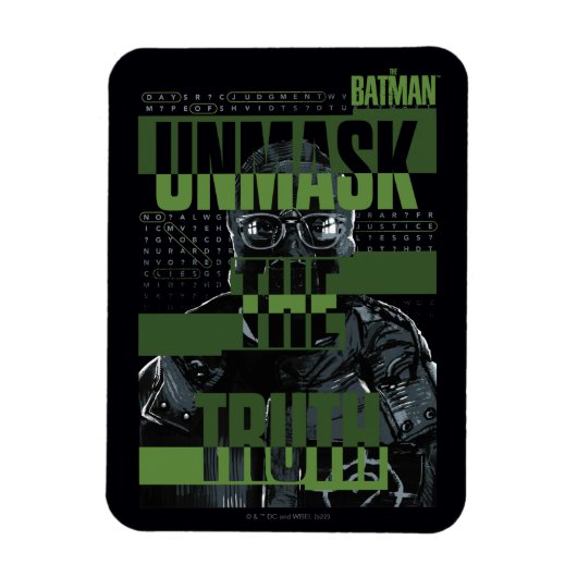 謎を解く人 – 真実を暴露する マグネット (縦)