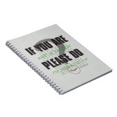 謎を解もし決する人は正義だ ノートブック (右側)